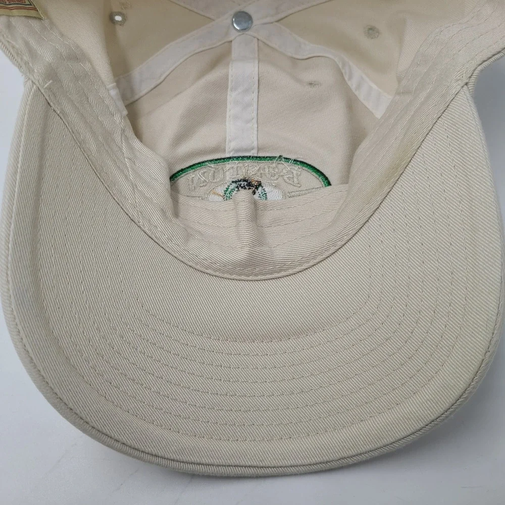 Vintage Boston Celtics Hat Strapback Twins Enterprise Beige NBA‎ Basketball Men